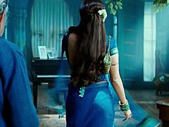 rani mukharji's saree flashes panty ass curves