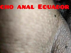 Ecuadorian Wife's Big Ass Licked in Doggy Vagina and Anus Tease