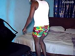 stepmom milf deepthroats my monster cock before passionate sex