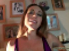 I crave your thick cum covering every inch of me before you lick it all clean in blissful cei submission