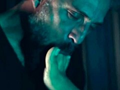 pretty young teen sucks mature pussy in sensual footjob casting interview