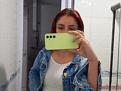 Horny Wife Flashes Ass to Driver, Fucks Publicly