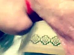 Milf Spits Sloppily on Cock While Deepthroating in Close-Up