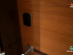 Tiny milf gets huge creampie from hotel staff