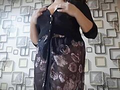 Hot curvy asian mature latina big natural tits passionate solo play nipples puffy