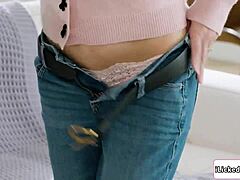 Busty Stepmom Facesits Petite Teen Stepdaughter!