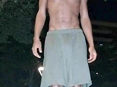 Skinny Brunette Picked Up for Intense Workout Sex