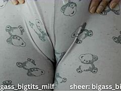 Cameltoe Pajama Tease Shows Off Juicy Wet Pussy Curves