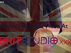 British 18yo Brunette Eats Cum-Topped Ice Cream Hungrily