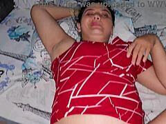 Blonde latina whore begs for rough fuck before sleep hits