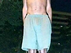 Skinny Brunette Picked Up for Intense Workout Sex