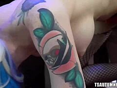 Pervy Leya Falcon Toys TS Autumn Rain's Tight Ass Hard