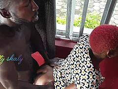 ever wonder how rough doggystyle looks from every angle on that tight curvy black pussy?