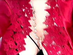 Mature Whore AimeeParadise Rams Anal Plug Deep in Ass