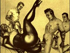 ever seen vintage erotic drawings with massive tits and huge asses?