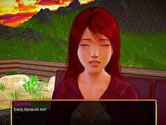 redhead teen milf with big tits teases family secrets in new episode