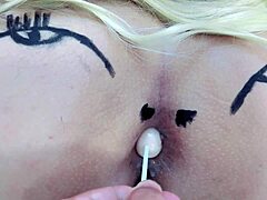 i spread my huge tattooed asshole with sheer buttplug for you