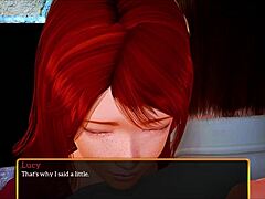 redhead teen milf with big tits teases family secrets in new episode