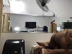 Thai wife begs fuck me harder doggystyle creampie