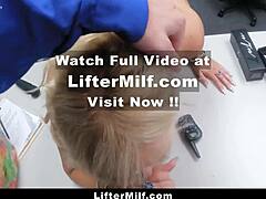 victoria lobov caught stealing stripped searched and dominated in garage