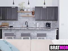 mysterious stepmom teases my peeping eyes into wild fuck frenzy