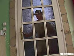 Old Fit Granny's Boobs Bounce in Hardcore Pounding