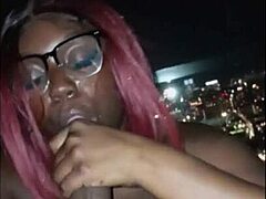 sky high suite blowjob ends with sloppy facial cumshot