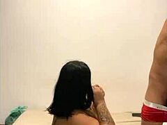 Young guy fucks fat bbw tight pussy as birthday gift