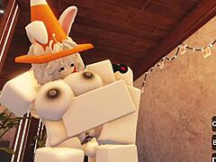 Slutty traffic cone dominated roughly in total submission now