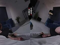 vr redhead punished hard in dark room shadows