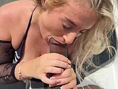 Busty Blonde Sophia Isabella Swallows BBC Deep On Luxury Yacht