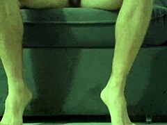 Novinha sits deep on cock flashing wet pussy