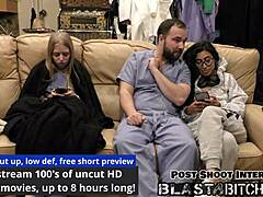 jasmines hairy pussy n ass get doggystyled n blasted with cum pov nurse patient moans