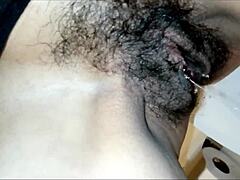 peeing with my husband dressed as woman, we head to bathroom together but i leak everywhere wait...