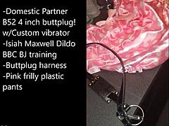 hey watch this sissy bind herself for extreme anal toy play