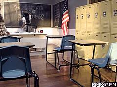 lesbian teens maya kendrick liv revamped april olsen ride jessy dubai!