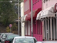 Redlight Tourist Hits LudwigstraßE Hannover Germany Streets