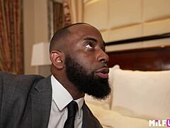 new bride rides black cock doggystyle humiliating groom on wedding night cuckold quickie