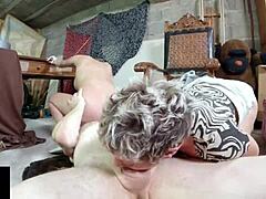 What happens when a cute blonde teen joins a horny milf for threesome fun?