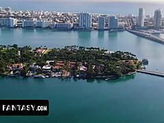 old guy joins teens for pussy licking and fucking in threesome game