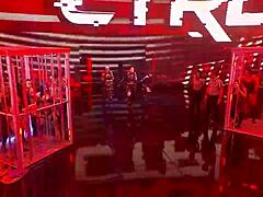 Female wrestlers battle fiercely in survivor series 2022 wargames