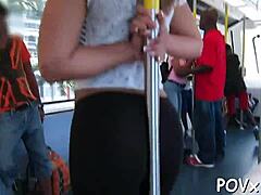 pov barely legal teen bends over for hardcore doggystyle pussy pounding