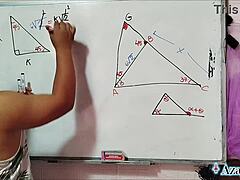 ASIAN NERD STUDENT TEACHES BEDROOM SEX MATH LESSON!