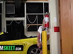 trapped and helpless as he turns me into his elevator fucktoy