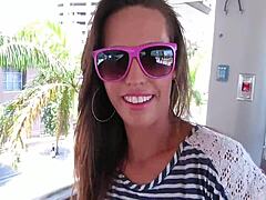 pov barely legal teen bends over for hardcore doggystyle pussy pounding