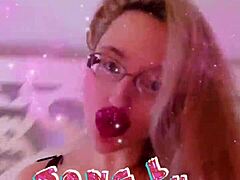 yo russian glasses goddess mistress does whatever she craves with her fetish blonde