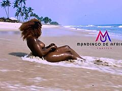 Monster black cock pounds wet 19-year-old stepdaughter's big ass pussy early morning