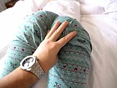 step bro sneaks in stepsis dream 😍 cums deep in her tight pussy cowgirl ride 💦