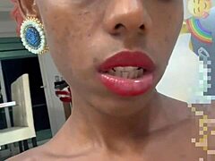 hot latina morenita destroys big ass shaking with giant dildo kinky toy fetish