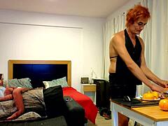 WATCH GIGI AND DAVE'S TRANNY GIRLFRIEND LIVE SHOW WITH RIPPED CLOTHES ANAL AND FACE FUCKING UNCENSORED!